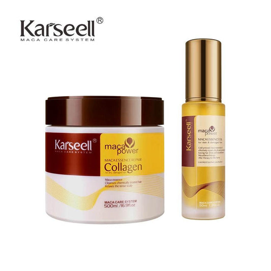 Karseell Collagen Hair Treatment Mask + Argan Oil Hair Serum